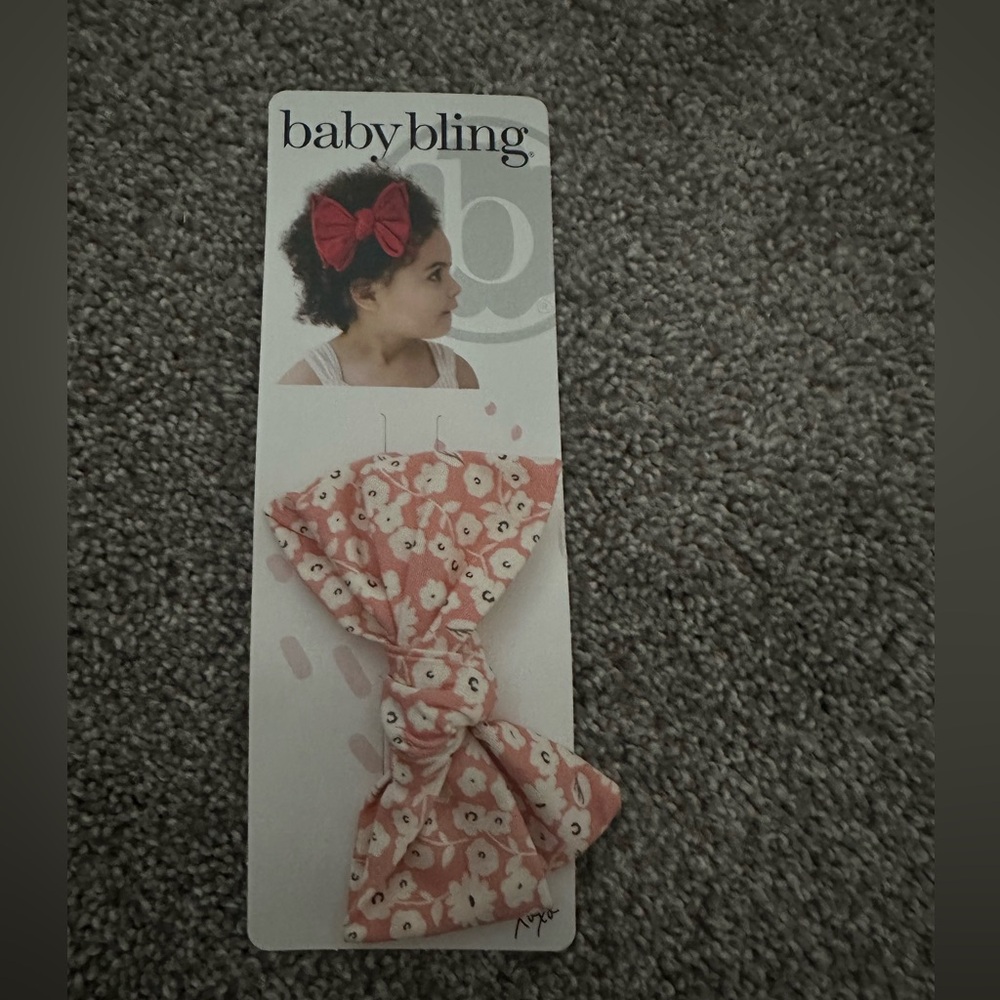 Baby Bling clip bow
